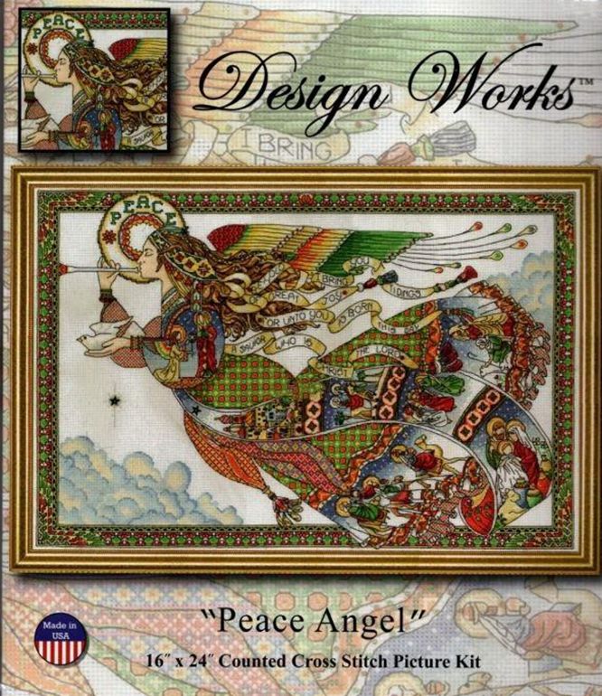 Cotton Embroidery Thread Skeins - DW 5993 Barış Meleği 70-49 Çapraz