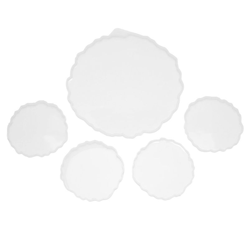 Silicone Epoxy Resin Molds Set - A19F-Silikon Reçine Kalıpları, 1 Adet Büyük