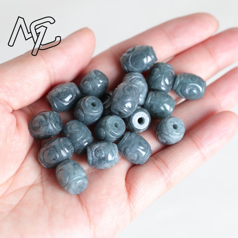 5PC Doğal Mavi Su Yeşimi Dalga - Beading incelemesi ve fiyatı