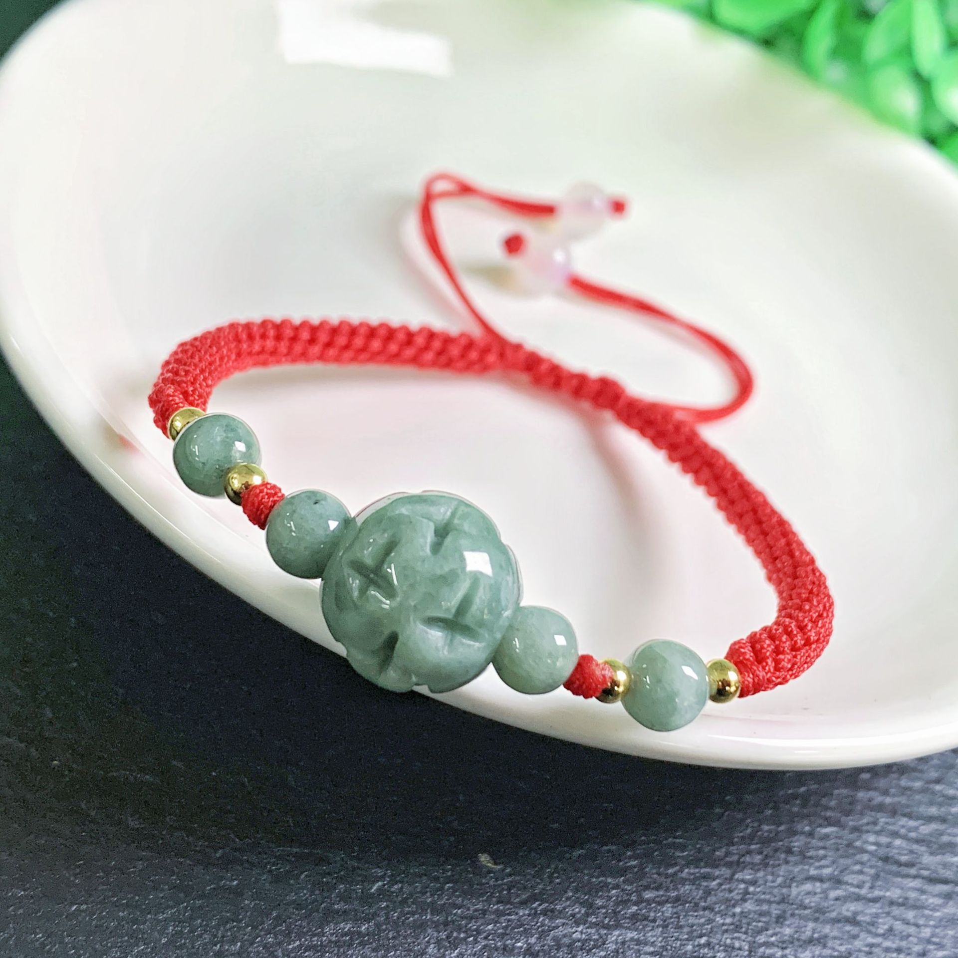 Myanmar Jadeit Oyma Boncuk Bil - Beading incelemesi ve fiyatı