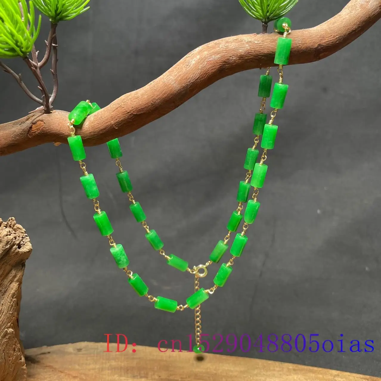 Yeşil Yeşim Boncuklu Kolye Vin - Beading incelemesi ve fiyatı