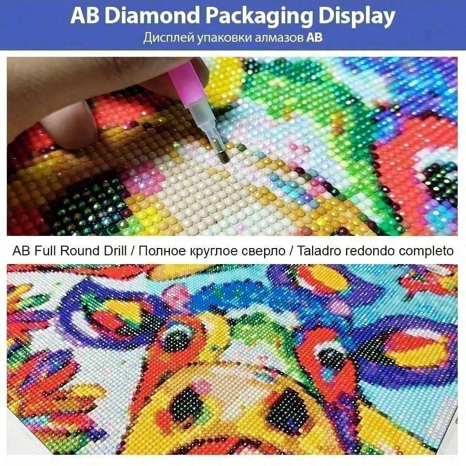1 parça - Potdemiel-5D-DIY - F - 5D Diamond Painting Kit Full Drill incelemesi ve fiyatı