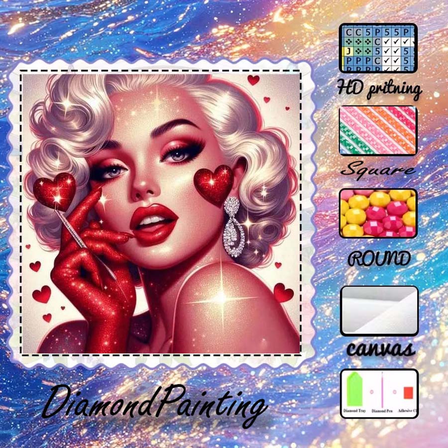 1 adet 5D DIY flok kumaş, özel - 5D Diamond Painting Kit Full Drill incelemesi ve fiyatı