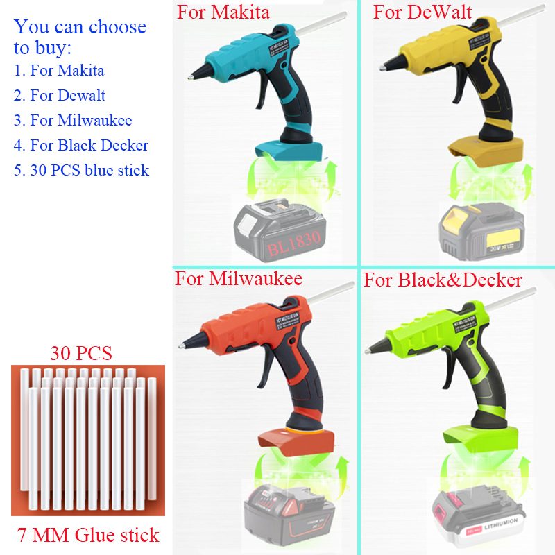 50W Kablosuz Sıcak Tutkal Taba - Hot Melt Glue Gun Cordless incelemesi ve fiyatı