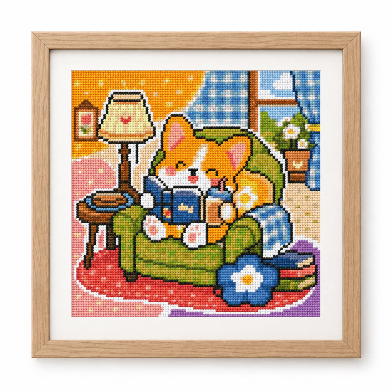 [Tam dikiş] [CC6338-Kütüphaney - Cross Stitch Stamped Kits Beginners incelemesi ve fiyatı