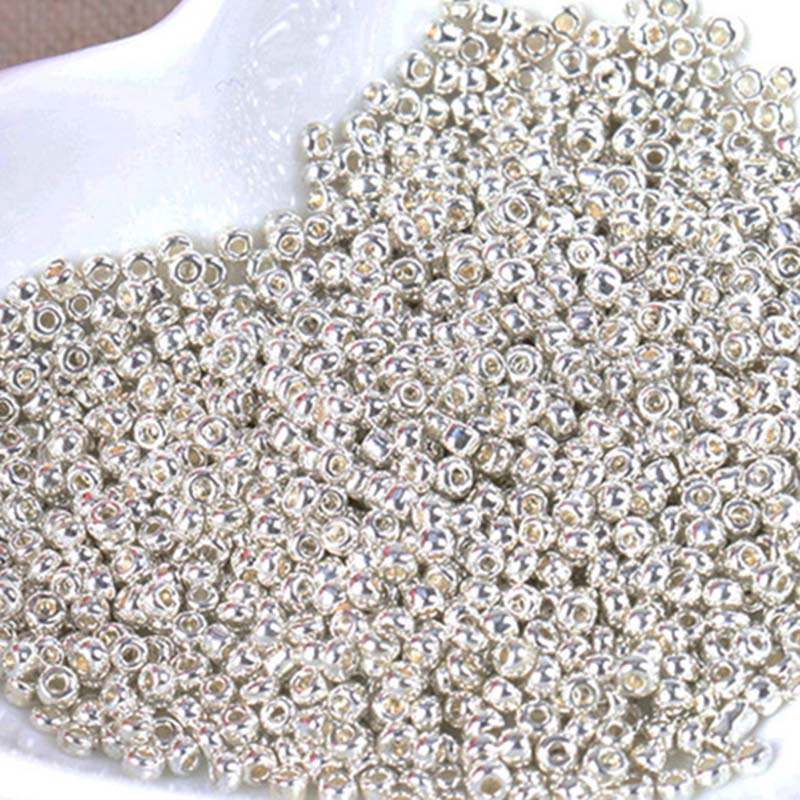 Altın ve gümüş renk 2mm 3mm 4m - Glass Seed Beads 2Mm Jewelry Making incelemesi ve fiyatı