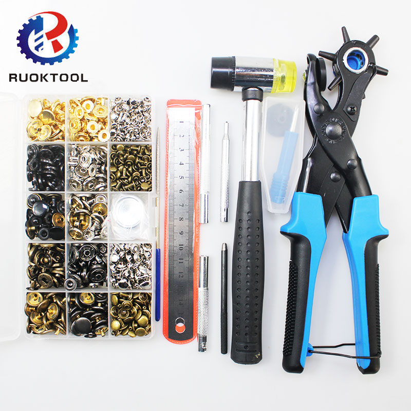 340 Parça Deri Delik Açma Pens - Craft Tools incelemesi ve fiyatı