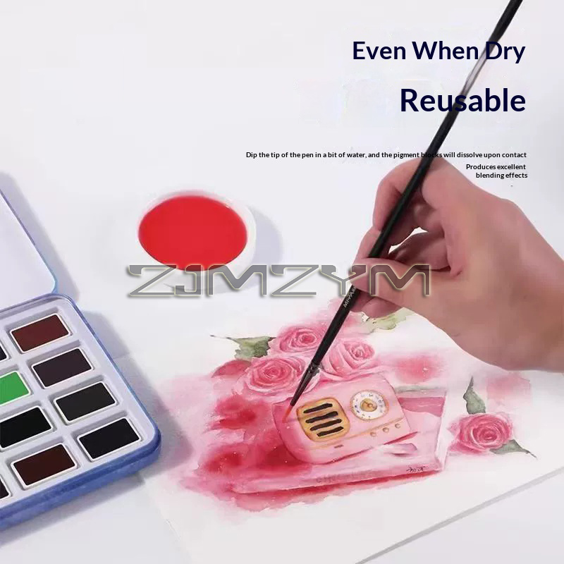 Sulu Boya Seti, Profesyonel Su - Watercolor Paint Set Solid Pigment incelemesi ve fiyatı