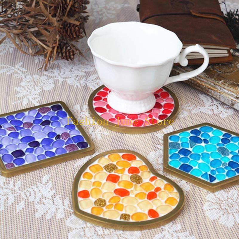 N5KA Yuvarlak/Kare/Düzensiz Şe - Silicone Epoxy Resin Molds Set incelemesi ve fiyatı