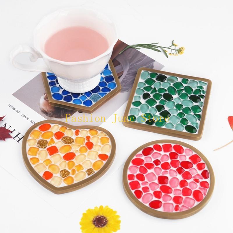 N5KA Yuvarlak/Kare/Düzensiz Şe - Silicone Epoxy Resin Molds Set incelemesi ve fiyatı