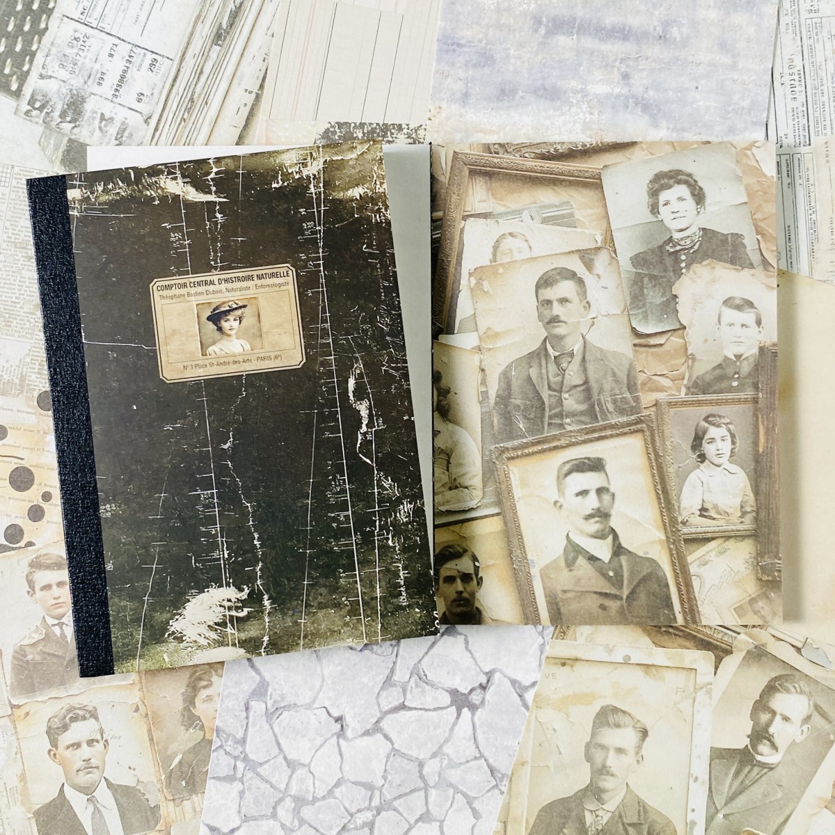 100 yaprak Vintage Karalama De - Vintage Junk Journal Scrapbooking Paper incelemesi ve fiyatı