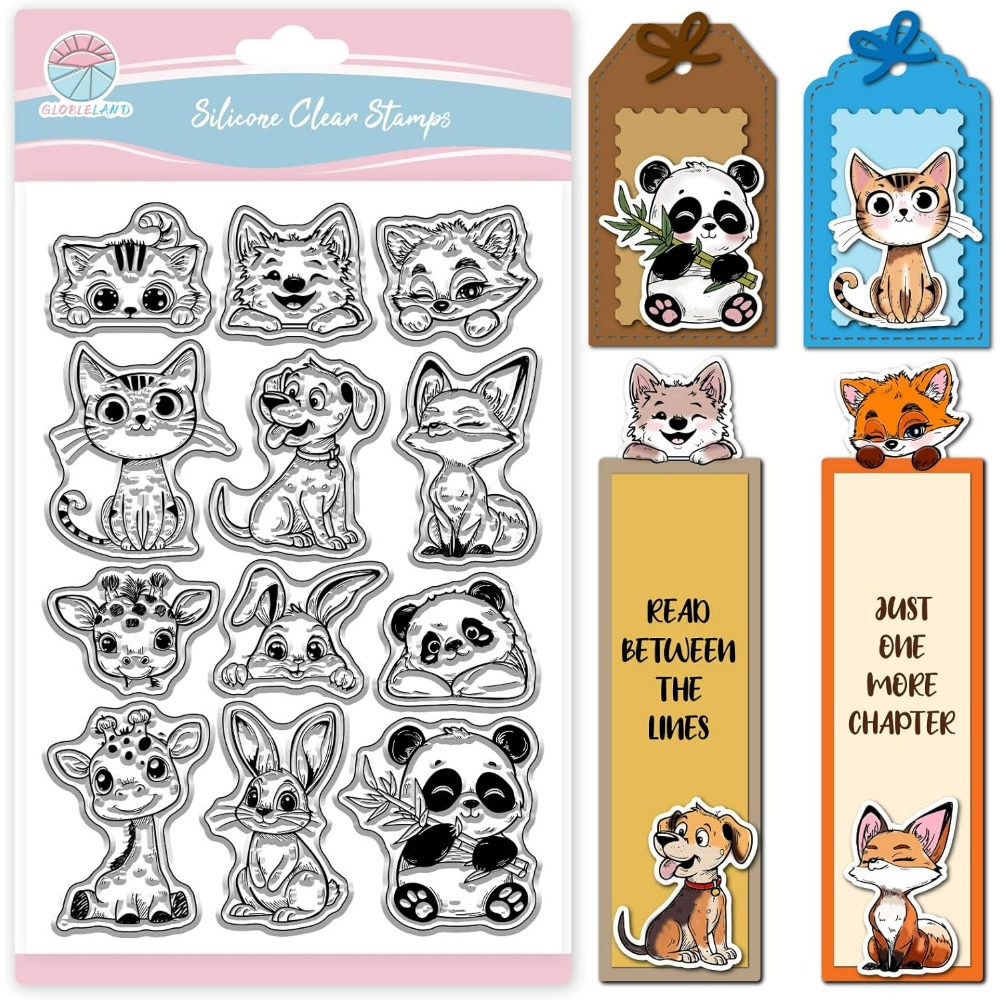 Kedi Köpek Tavşan Temizle Pull - Clear Silicone Stamps For Card Making incelemesi ve fiyatı
